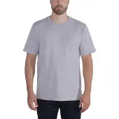 Carhartt Heavyweight Relaxed Fit Short Sleeve T-shirt Gris M Homme