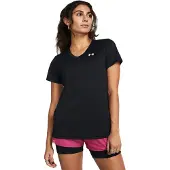 Under Armour T-shirt fonctionnel noir / blanc