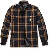Carhartt Relaxed Fit Flannel Sherpa Lined Chemise Taille