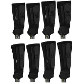 REKD Energy Covert Ankle + Shin Guards Noir L-XL