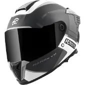 FC-Moto Hawk EVO-X casque, noir mat/gris/blanc, S