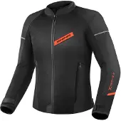 SHIMA X-Mesh 2.0 Noir Rouge Blouson Textile Taille M