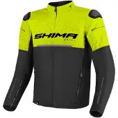 SHIMA Drift Noir Jaune Blouson Textile Taille 4XL