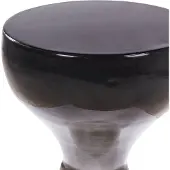 Beliani Table D'appoint Tibito Noir