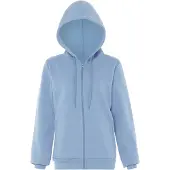 SANIKA Veste de survêtement bleu clair