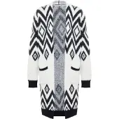 Ebeeza Cardigan noir / blanc
