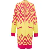 Ebeeza Cardigan citron vert / rose