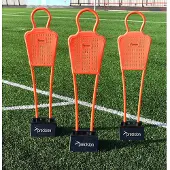 Precision Mini Free Kick Training Dummy 3 Units Orange 122 cm