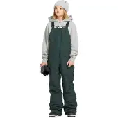 Volcom Barkley Insulated Bib Race Suit Vert 12 Years Garçon