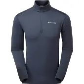 Montane Protium Lite Pull-on Half Zip Fleece Bleu L Homme