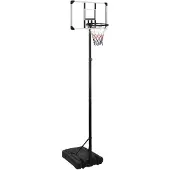 vidaXL Pied de basketball Transparent 280-350 cm Polycarbonate