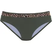 LASCANA Bas de bikini marron / kaki / noir