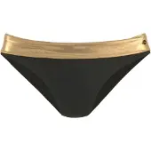 LASCANA Bas de bikini or / noir