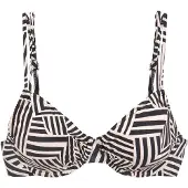 LASCANA Hauts de bikini écru / noir