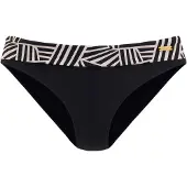 LASCANA Bas de bikini beige / noir