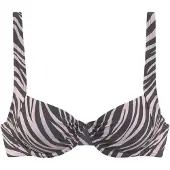 LASCANA Hauts de bikini noir / blanc