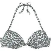 LASCANA Hauts de bikini olive / blanc