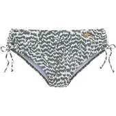 LASCANA Bas de bikini olive / blanc
