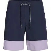 Jack & Jones Shorts de bain bleu marine / violet pastel