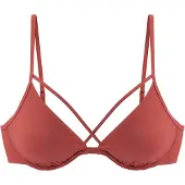 LASCANA Hauts de bikini rouge rouille
