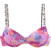 Buffalo Hauts de bikini mélange de couleurs / rose