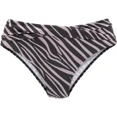 LASCANA Bas de bikini lilas / noir