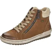 Remonte Bottines à lacets beige / marron châtaigne