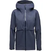 Black Diamond Factor Shell Jacket Bleu S Femme