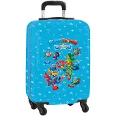 Safta Supershings Rescue Force Cabin 20 Single Wheel 40.1l 34.5x55x20 Cm Trolley Bag Bleu Enfants
