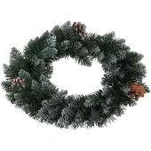 Home Styling Collection Couronne de Noël avec pommes de pin, Ø 40 cm