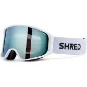 Shred Simplify+ Ski Goggles Blanc CBL 2.0 Deep Blue Mirror/CAT2+CBL Sky Mirror/CAT1