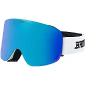 Briko Aurora Ski Goggles Blanc Blue Mirror/CAT3