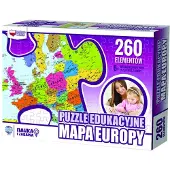 Zachem Puzzle 260El Carte De L'europe Educative 7149