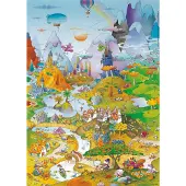 Heye Puzzle Puzzle HEYE Cartoon Classics : 1000 pièces