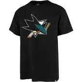 47 Brand Pánské triko San Jose Sharks NHL Imprint Echo Tee T-shirt HH022TEMIME544258JK pour Homme