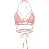 LASCANA Hauts de bikini 'Lisa' orange / rose / blanc