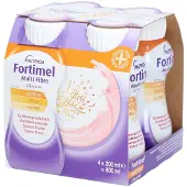 Fortimel Energy Multi Fibre goût fraise, 4X200 ml FLU