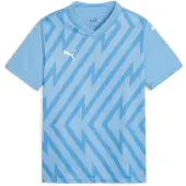 Puma Teamglory Jersey Jr - team light blue-white-cle, taille:140