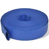 vidaXL Tuyau plat à eau 50 m 2 pouces PVC
