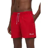 Faconnable Logo Solid Swimming Shorts Rouge XL Homme