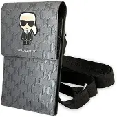 Karl Lagerfeld Étui MacBook argenté Ikonik Monogram Karl Lagerfeld