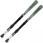Salomon S/max 8+m10 Gw L80 Alpine Skis Pack Vert 170