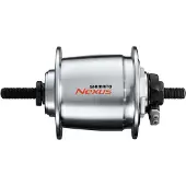 Shimano moyeu dynamo NEXUS DH-C6000-1R 1.5 W, protection haute, argent