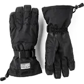 Hestra Gauntlet Sr., gants de ski, noir