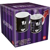 Stor Mercredi Tasse en céramique thermoréactive - 320 ml