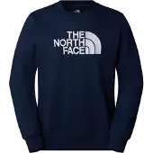 The North Face Sweat-shirt 'DREW PEAK' bleu marine / blanc