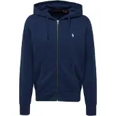 Ralph Lauren Veste de survêtement bleu marine / blanc