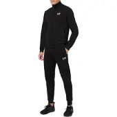 Emporio Armani Survêtement noir / blanc