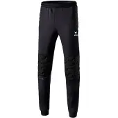 Erima Pantalon de sport noir / blanc