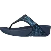FitFlop Sandales tongs pour femmes , modèle Lulu Glitter, avec bride entre les orteils, confortables et fabriquées avec des matériaux naturels